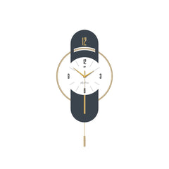 ساعة حائط عصرية من BLISS VIE، متوسطة الحجم 75 × 35 سم