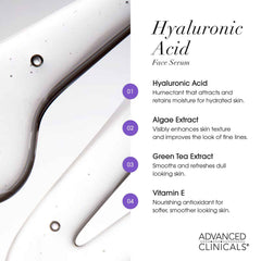 Advanced Clinicals, Hyaluronic Serum, 1.75 fl oz (52 ml)
