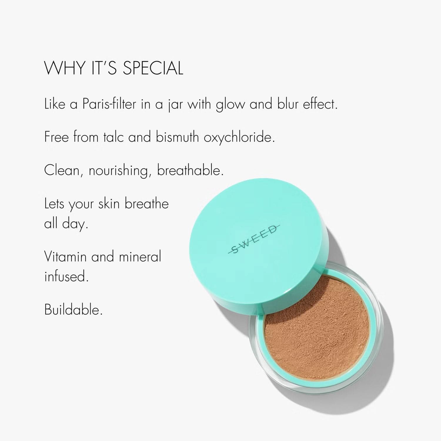 Sweed Miracle Powder 7g (Various Shades)
