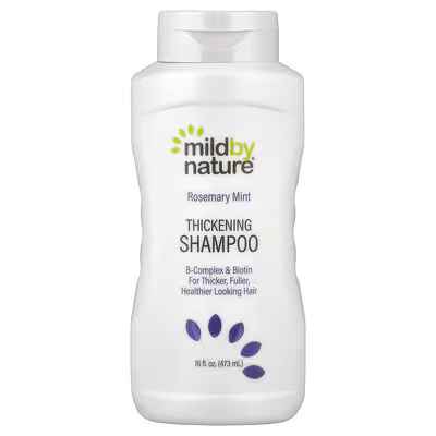 Mild By Nature, Thickening Shampoo, B-Complex & Biotin, Rosemary Mint, 16 fl oz (473 ml)