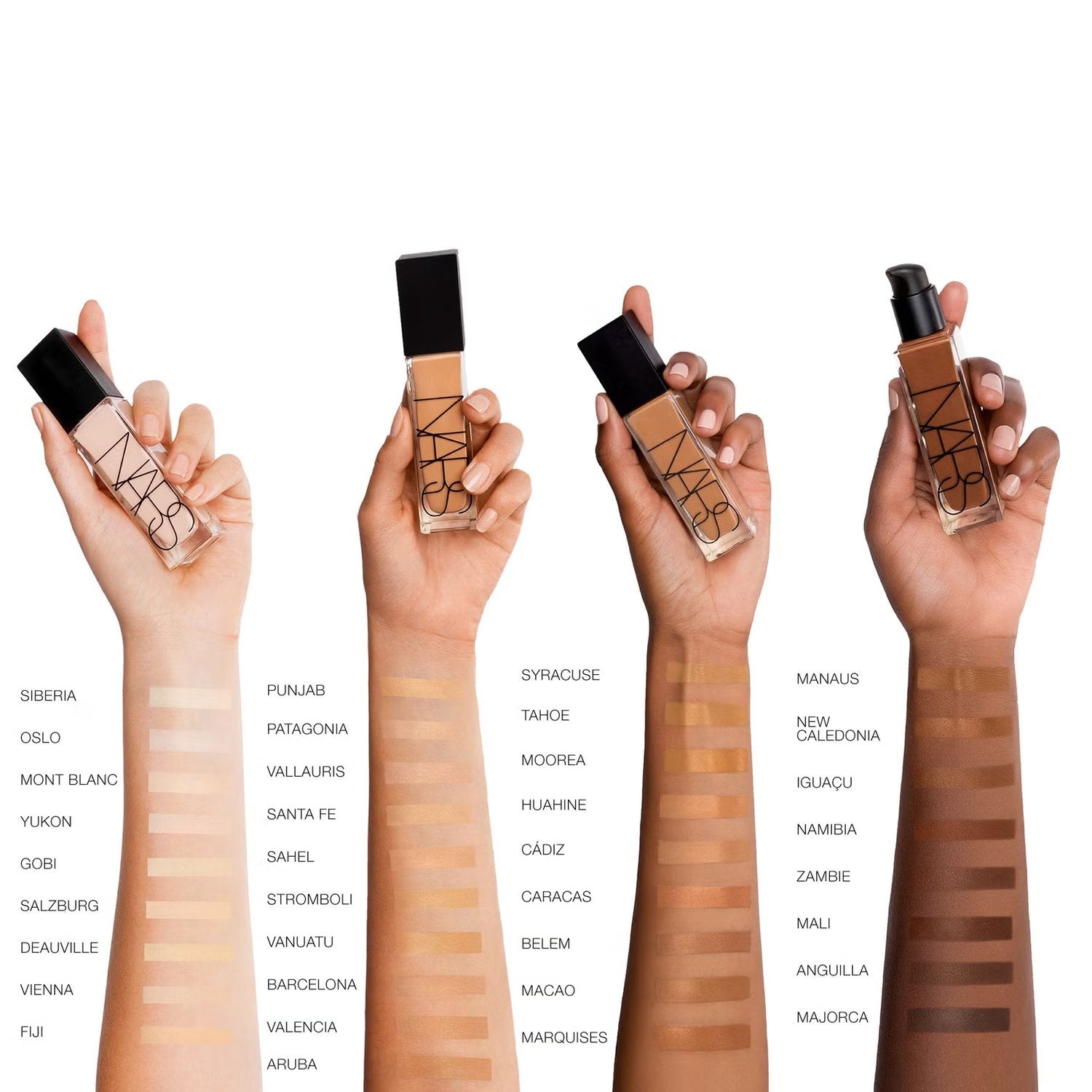 NARS Natural Radiant Longwear Foundation (Various Shades)