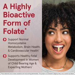 Jarrow Formulas, Vegan Methyl Folate, 400 mcg, 60 Veggie Capsules