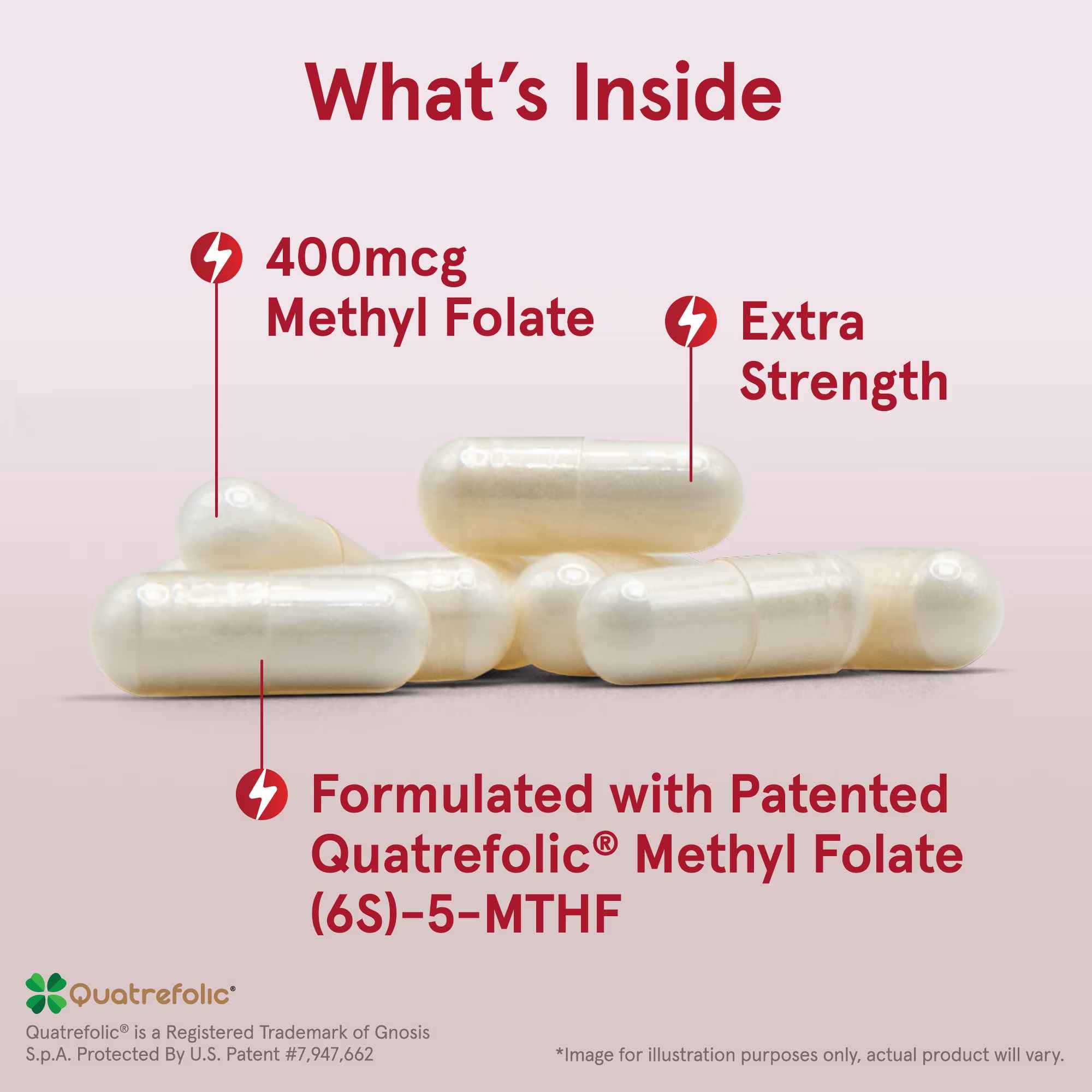 Jarrow Formulas, Vegan Methyl Folate, 400 mcg, 60 Veggie Capsules