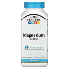 21st Century, Magnesium, 250 mg