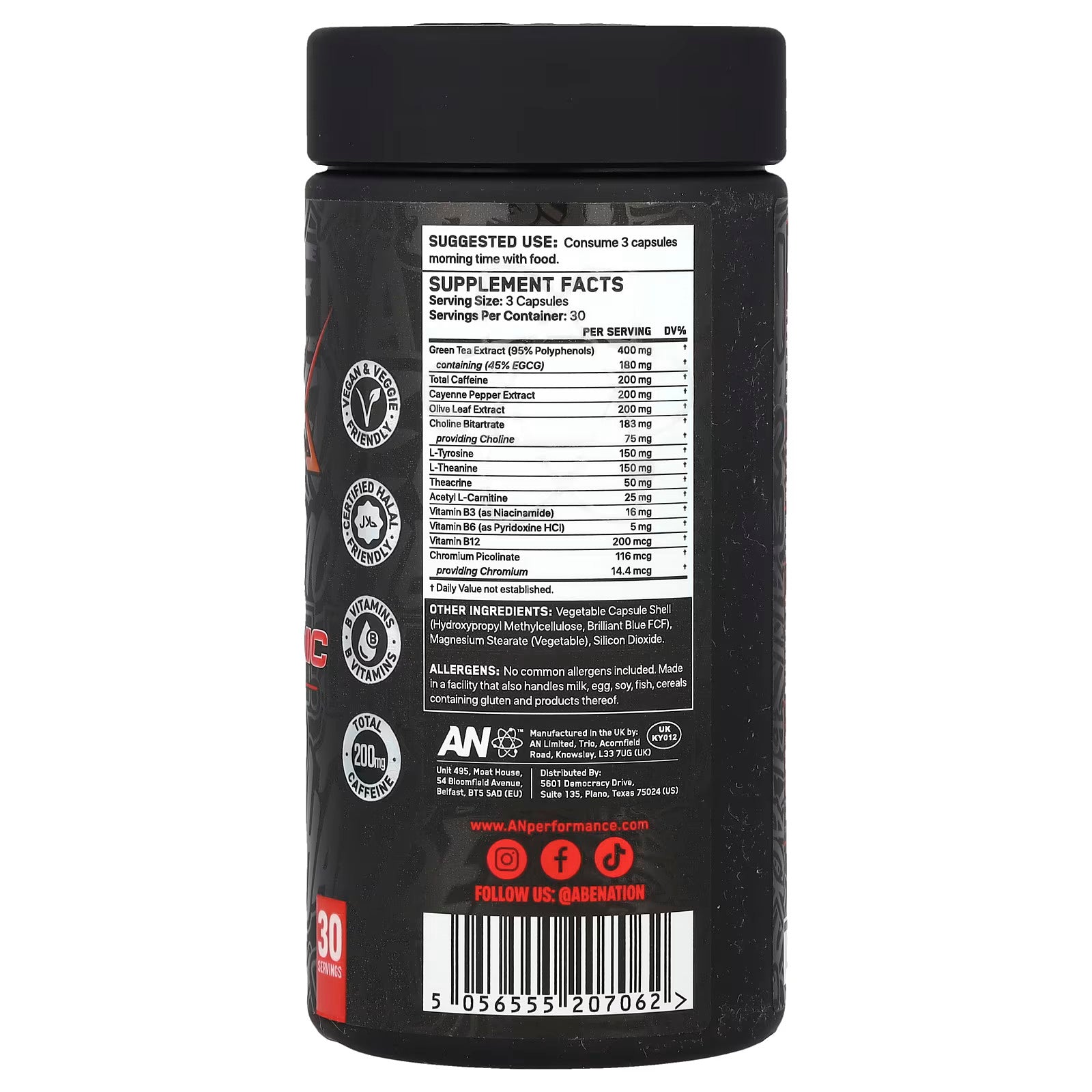 ABE, Shred-X, Extreme Thermogenic, 90 Veggie Capsules