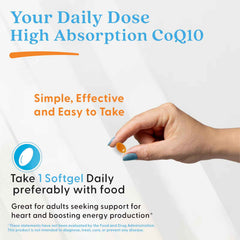 Doctor's Best, High Absorption CoQ10, 100 mg, 120 Softgels