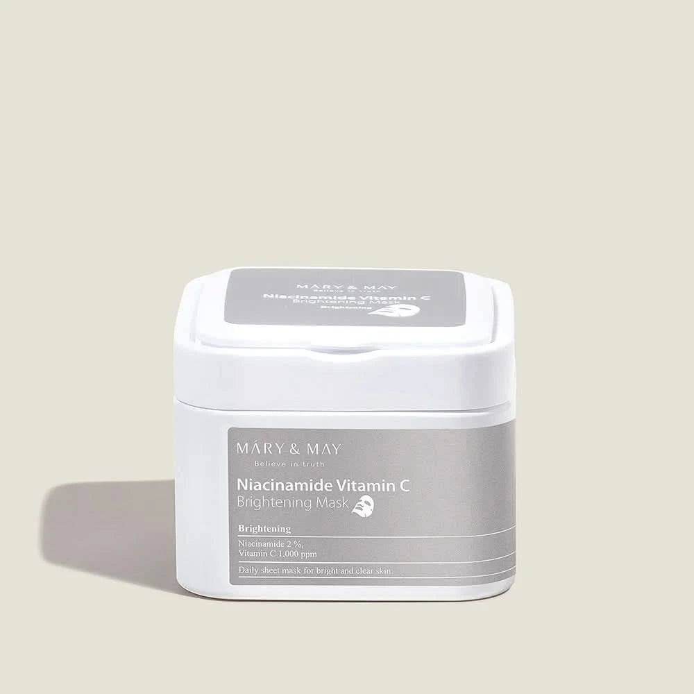 Mary&May - Niacinamide Vitamin C Brightening Mask 30 Sheets, 400gms