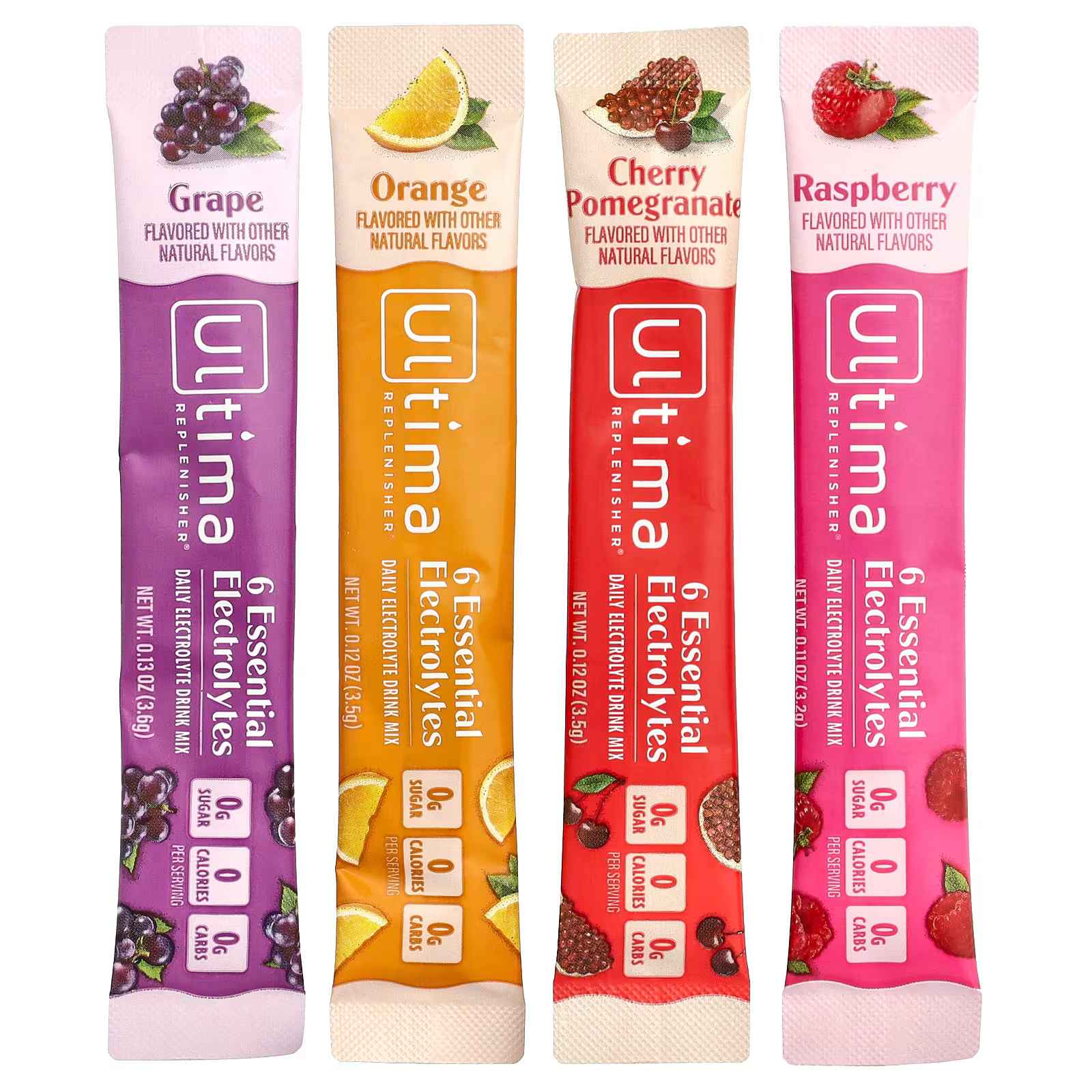 Ultima Replenisher, 6 Essential Electrolytes, Daily Electrolyte Drink Mix, Original Variety Pack, 20 Stickpacks, 2.5 oz (70 g)