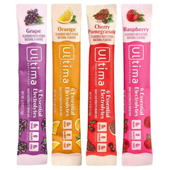 Ultima Replenisher, 6 Essential Electrolytes, Daily Electrolyte Drink Mix, Original Variety Pack, 20 Stickpacks, 2.5 oz (70 g)