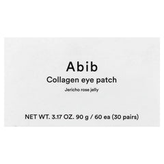 Abib, Collagen Eye Patch, Jericho Rose Jelly, 60 Pieces