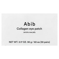 Abib, Collagen Eye Patch, Jericho Rose Jelly, 60 Pieces