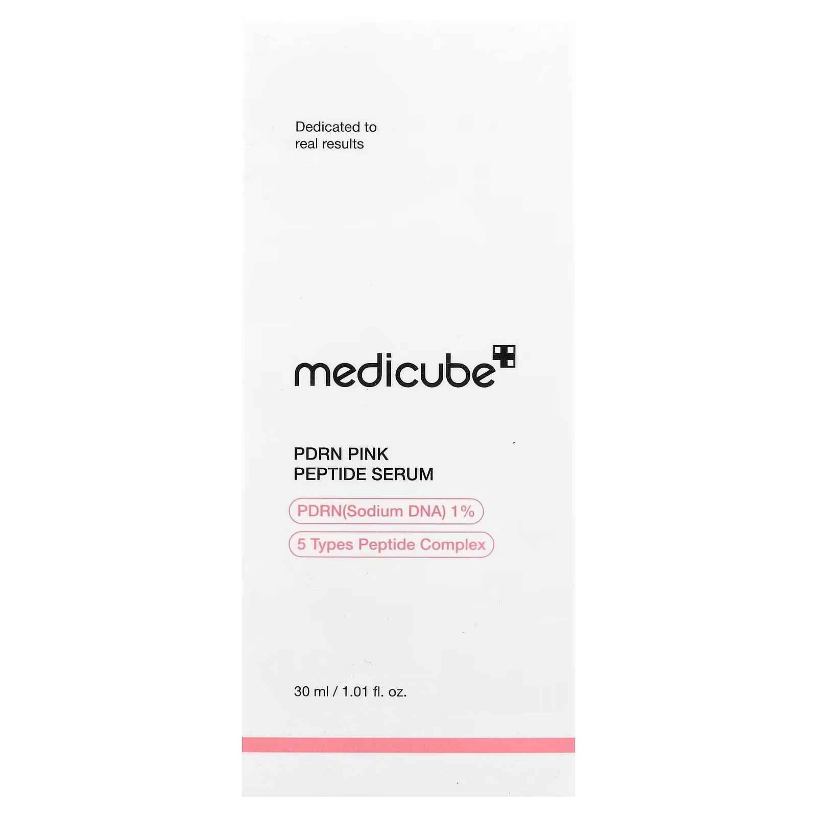Medicube, PDRN Pink Peptide Serum , 1.01 fl oz (30 ml)