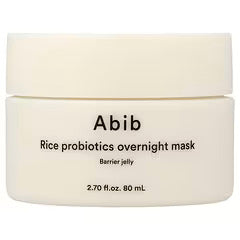 قناع تجميل ليلي من أبيب، بروبيوتيك الأرز، جل حاجز، 80 مل (2.7 أونصة سائلة)