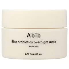 Abib, Rice Probiotics Overnight Beauty Mask, Barrier Jelly, 2.7 fl oz (80 ml)