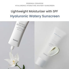 هايميش - واقي شمسي مائي بخلاصة المورينجا والسيراميد بعامل حماية SPF50+ PA++++ (50 مل)
