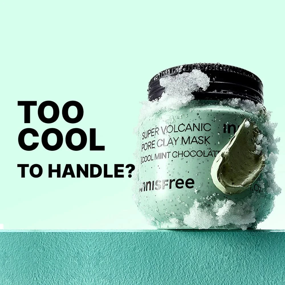 innisfree - Super Volcanic Pore Clay Mask Cool Mint Chocolate 100ml