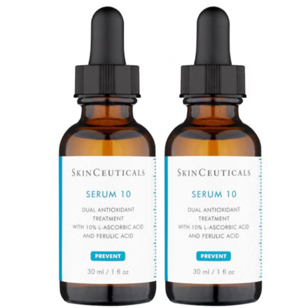 SkinCeuticals Serum 10 Antioxidant Vitamin C Serum for Sensitive Skin 30ml Duo