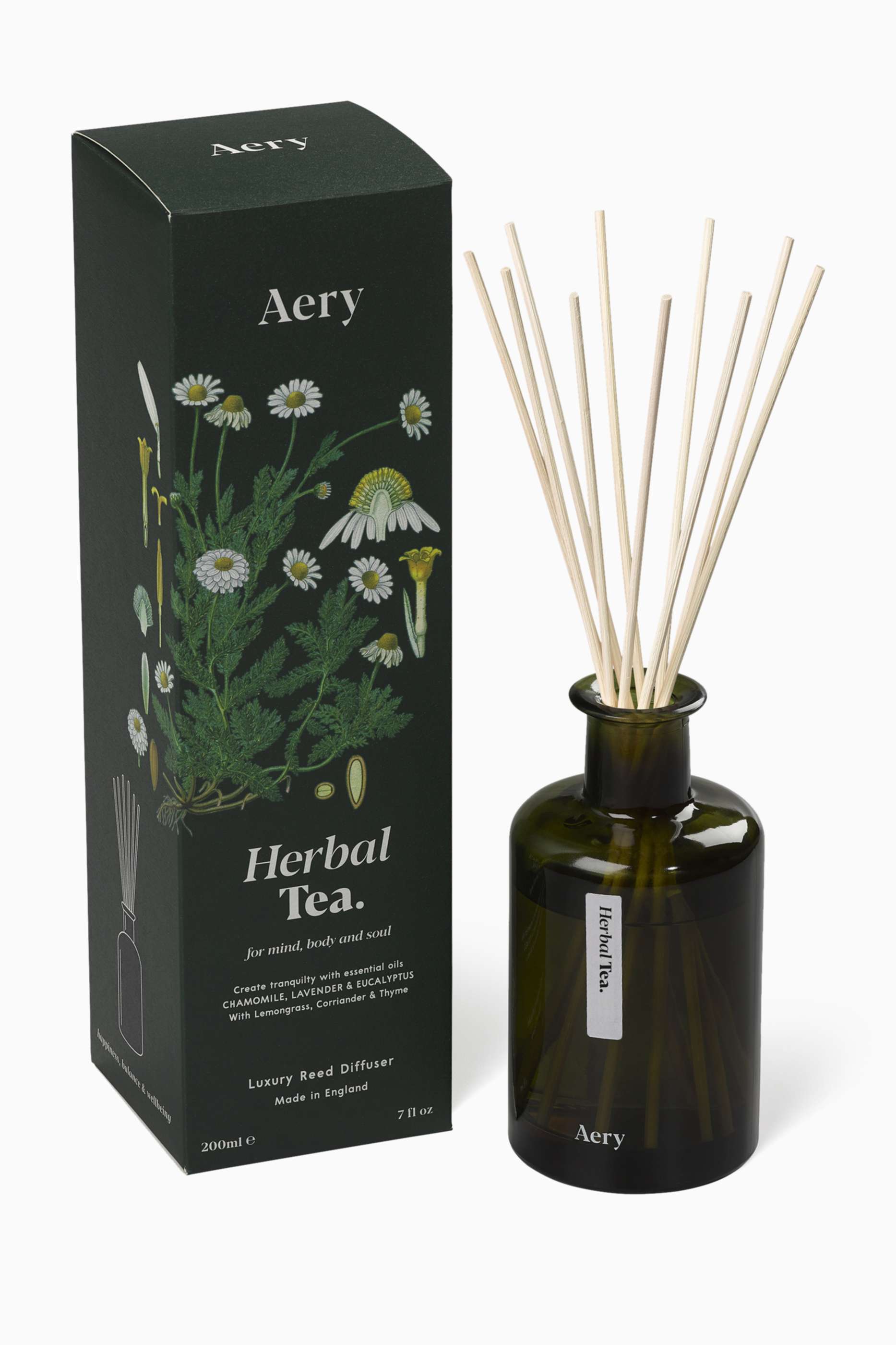 Aery Herbal Tea Reed Diffuser, 200ml