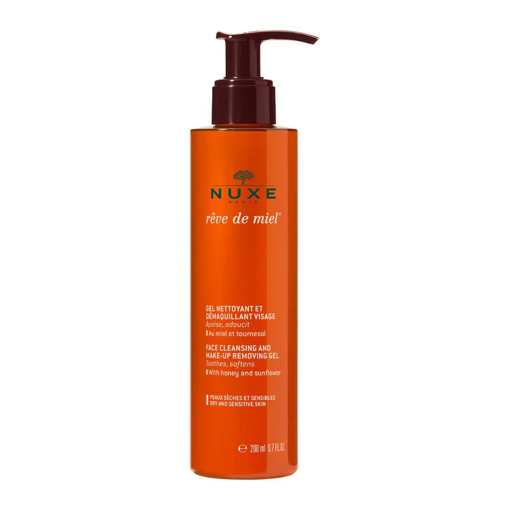 Nuxe Rรชve De Mielยฎ - Face Cleansing And Makeup Removing Gel With Honey 200ml