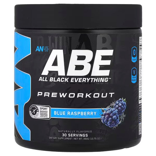 ABE, Preworkout, Blue Raspberry, 13.75 oz (390 g)