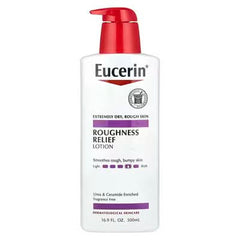Eucerin, Roughness Relief Lotion, Fragrance Free, 16.9 fl oz (500 ml)