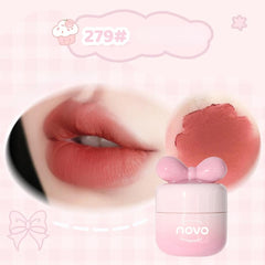NOVO - Bow Design Matte Lip Cream - 4 Colours