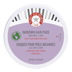 First Aid Beauty Ingrown Hair Pads with BHA and AHA 60 pads