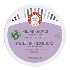 First Aid Beauty Ingrown Hair Pads with BHA and AHA 60 pads