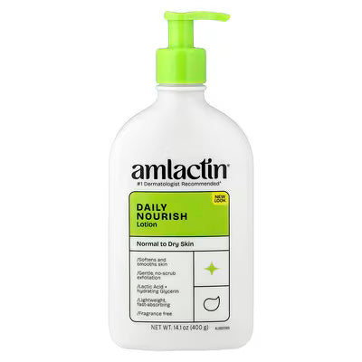 AmLactin, Daily Nourish Lotion, Normal to Dry Skin, 14.1 oz (400 g)