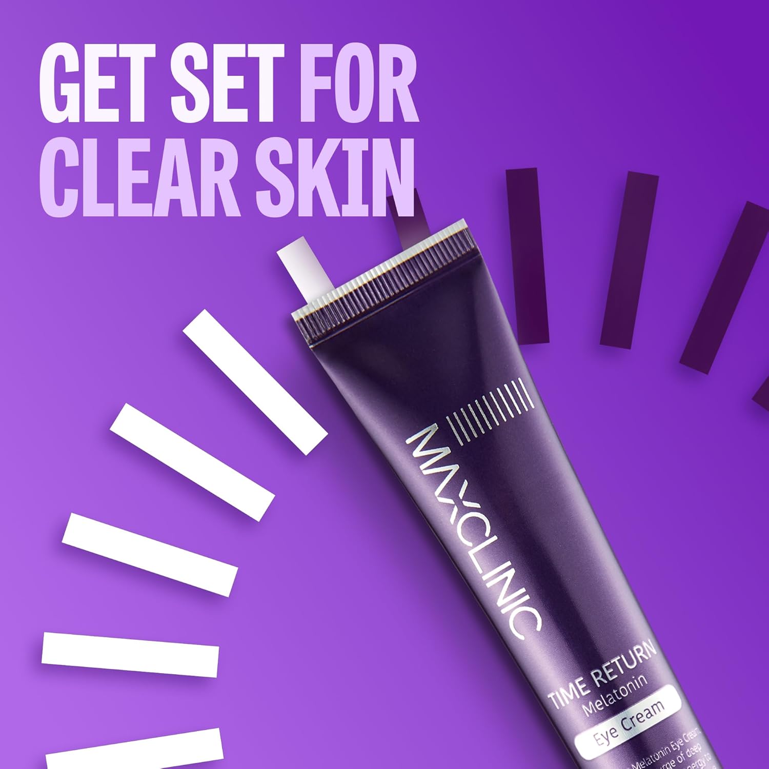 ماكس كلينيك - كريم العين بالميلاتونين تايم ريترن