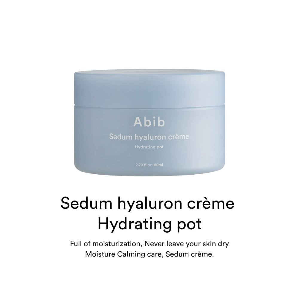 Abib - Sedum Hyaluron Crรจme Hydrating Pot