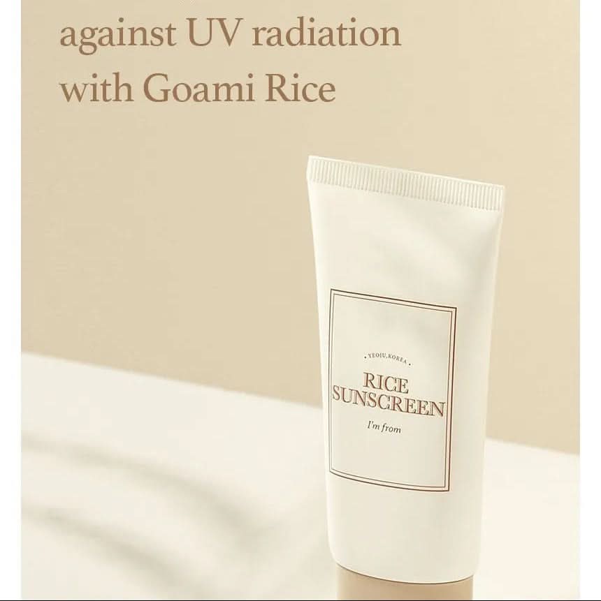 I'm from - Rice Sunscreen