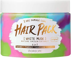 MACQUEEN - Biorecipe 1 Sec Damage Care Hair Pack White Musk