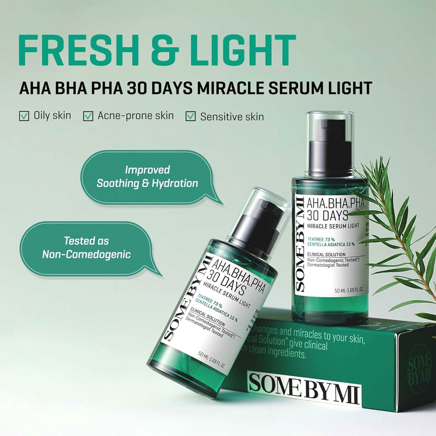 SOME BY MI - AHA, BHA, PHA 30 Days Miracle Serum Light