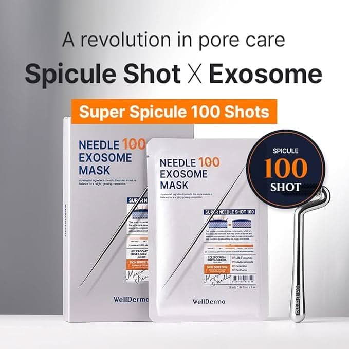 WellDerma - Needle Exosome Mask Pack 100 Set