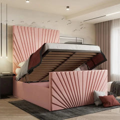Mercury Upholstered Bed in multiple sizes