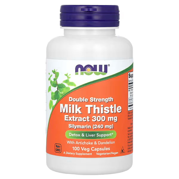 NOW Foods, Milk Thistle Extract, 300 mg,Veg Capsules