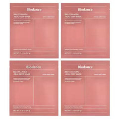 Biodance, Bio Collagen Real Deep Beauty Mask, 4 Sheets, 1.19 oz (34 g) Each