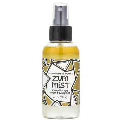 ZUM, Zum Mistยฎ, Aromatherapy Room & Body Mist, Frankincense & Myrrh, 4 fl oz (118 ml)