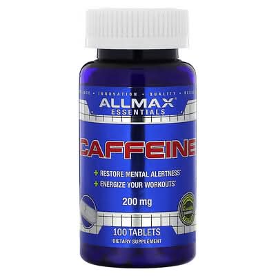 ALLMAX, Essentials, Caffeine, 200 mg, 100 Tablets