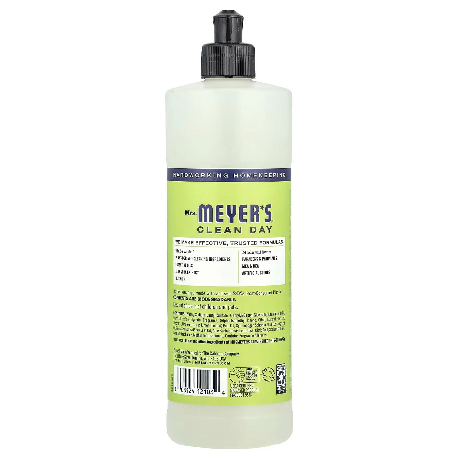 Mrs. Meyers Clean Day, Dish Soap, Lemon Verbena , 16 fl oz (473 ml)
