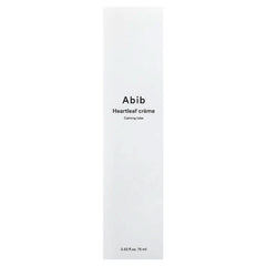 Abib, Heartleaf Cream, 2.53 fl oz (75 ml)