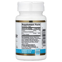 21st Century, Zinc Citrate, 50 mg, 60 Tablets