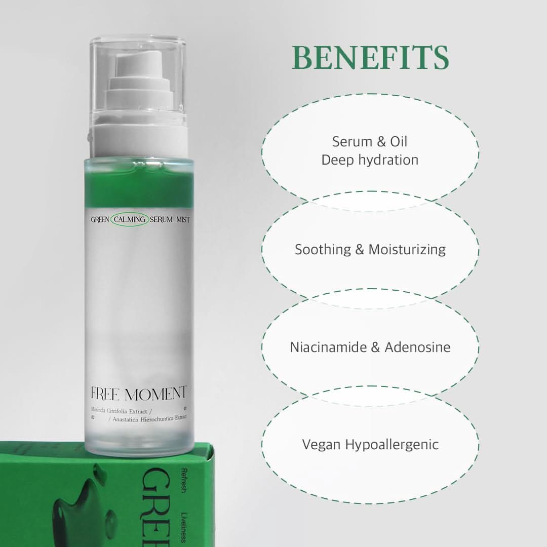 FREE MOMENT - Green Calming Serum Mist