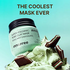 innisfree - Super Volcanic Pore Clay Mask Cool Mint Chocolate 100ml