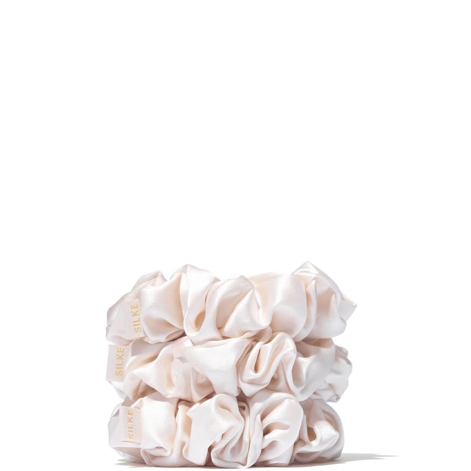SILKE London Hair Scrunchies - Cream