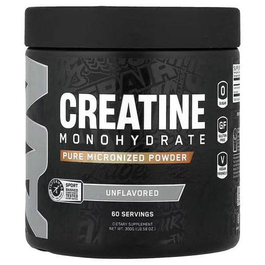 ABE, Creatine Monohydrate, Pure Micronized Powder, Unflavored, 10.58 oz (300 g)