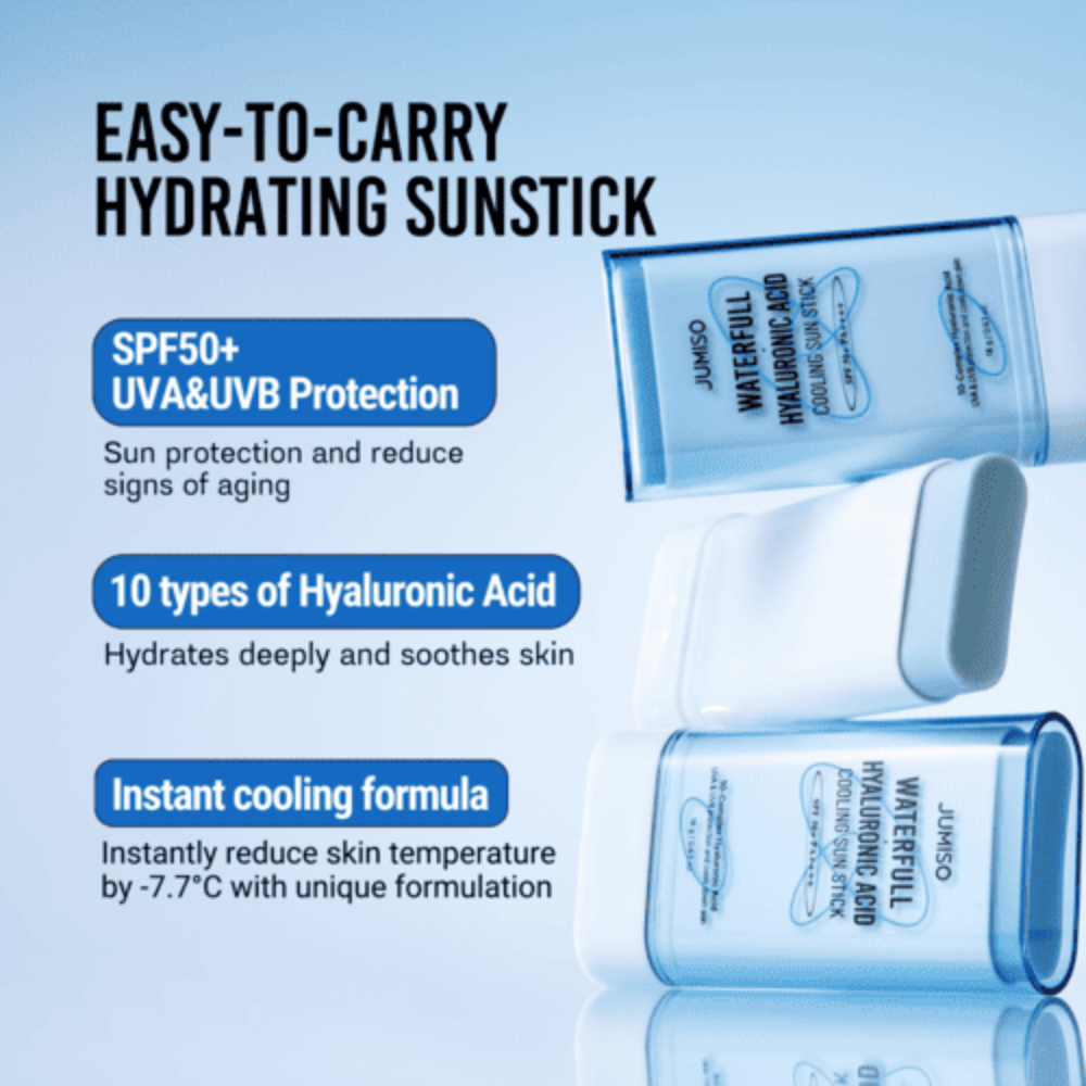 Jumiso Waterfull Hyaluronic Acid Cooling Sun Stick (18 g)