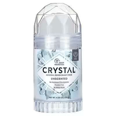 CRYSTAL, Mineral Deodorant Stick, Unscented, 4.25 oz (120 g)