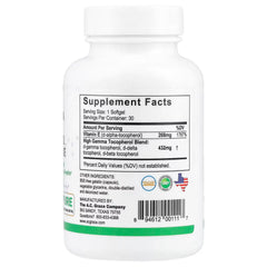 A.C. Grace Company, Unique EĀ®, High Gamma Mixed Tocopherol Concentrate, 30 Softgels
